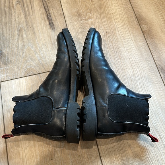 Black Leather Chelsea Boots - Men\'s Slip-On Ankle Boots main image 7